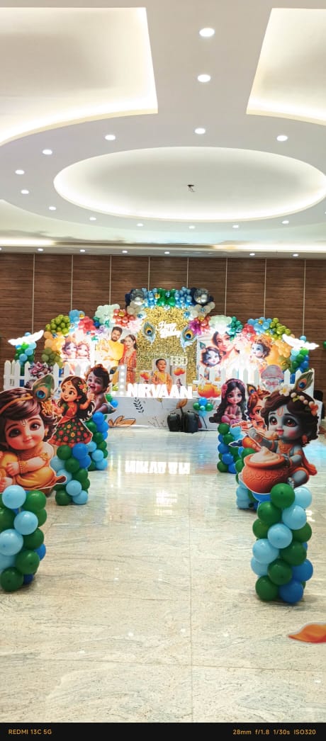 Krishna Theme Decor